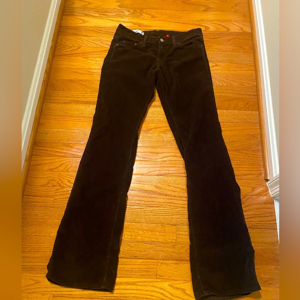 Red Engine brown cords - size 29